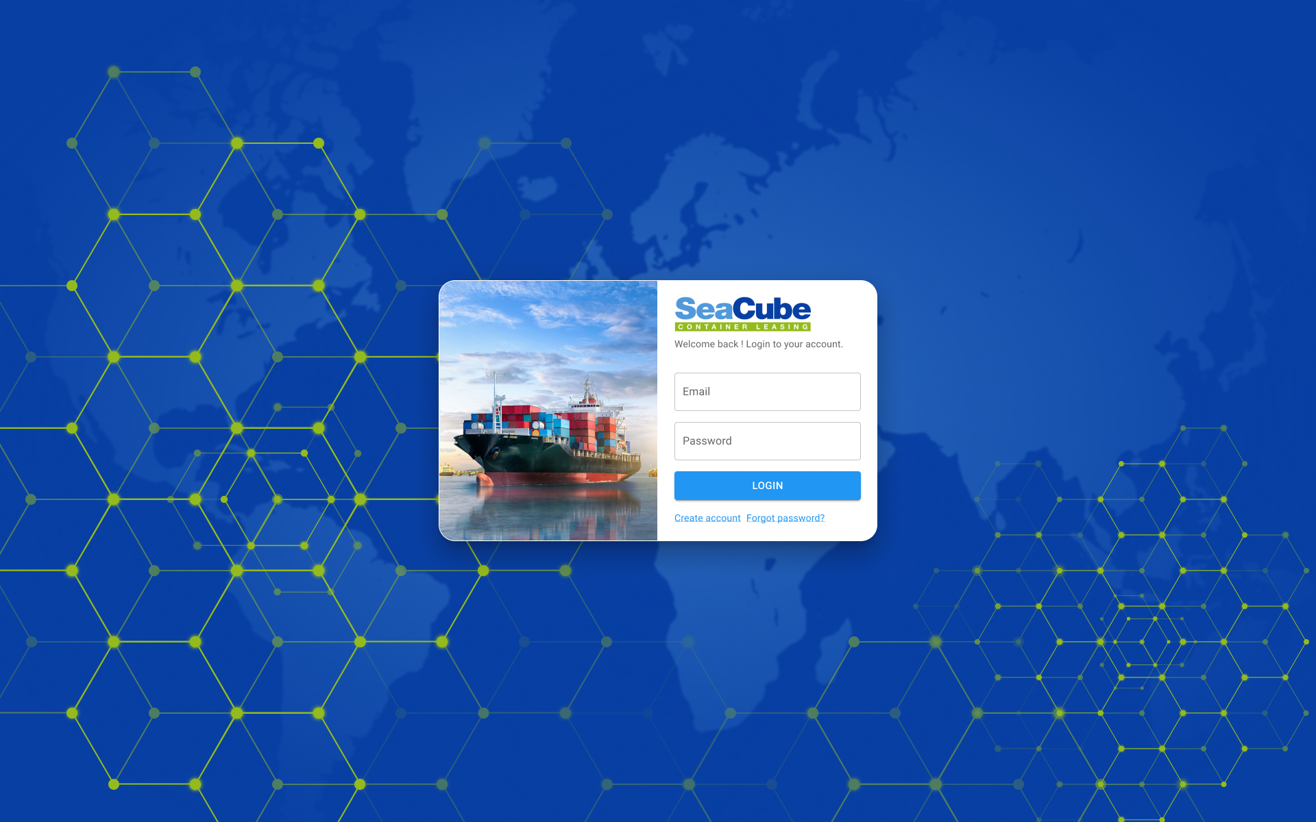 SeaCube Dashboard